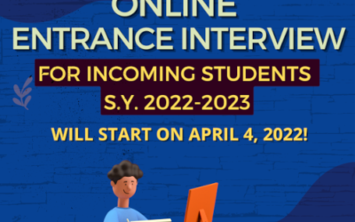 Online Entrance Interview SY 2022-2023